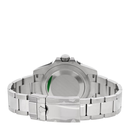 Rolex Stainless Steel 40mm Oyster Perpetual Date GMT Master II Bruce Wayne Watch Black 126710GRNR 3 of 5