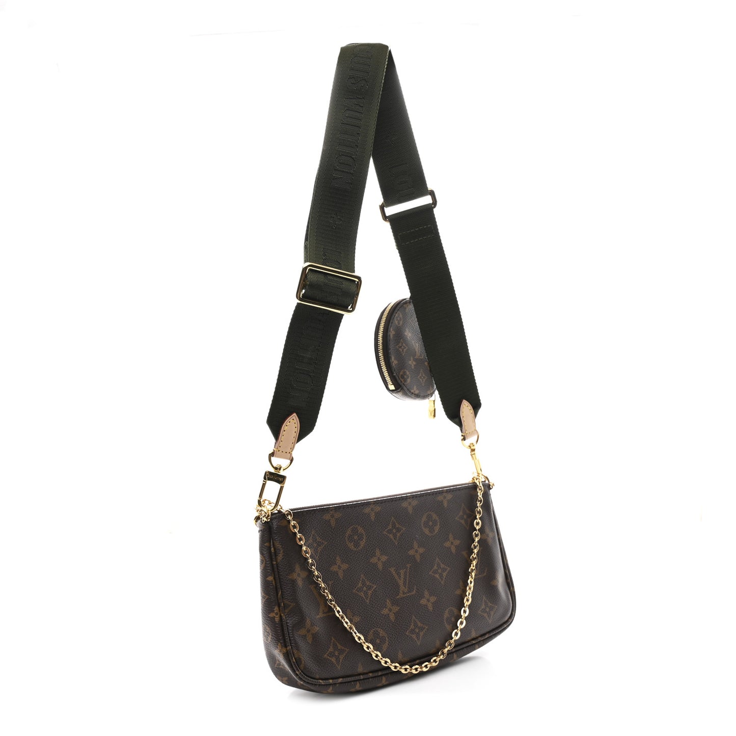 Monogram Multi Pochette Accessories Kaki