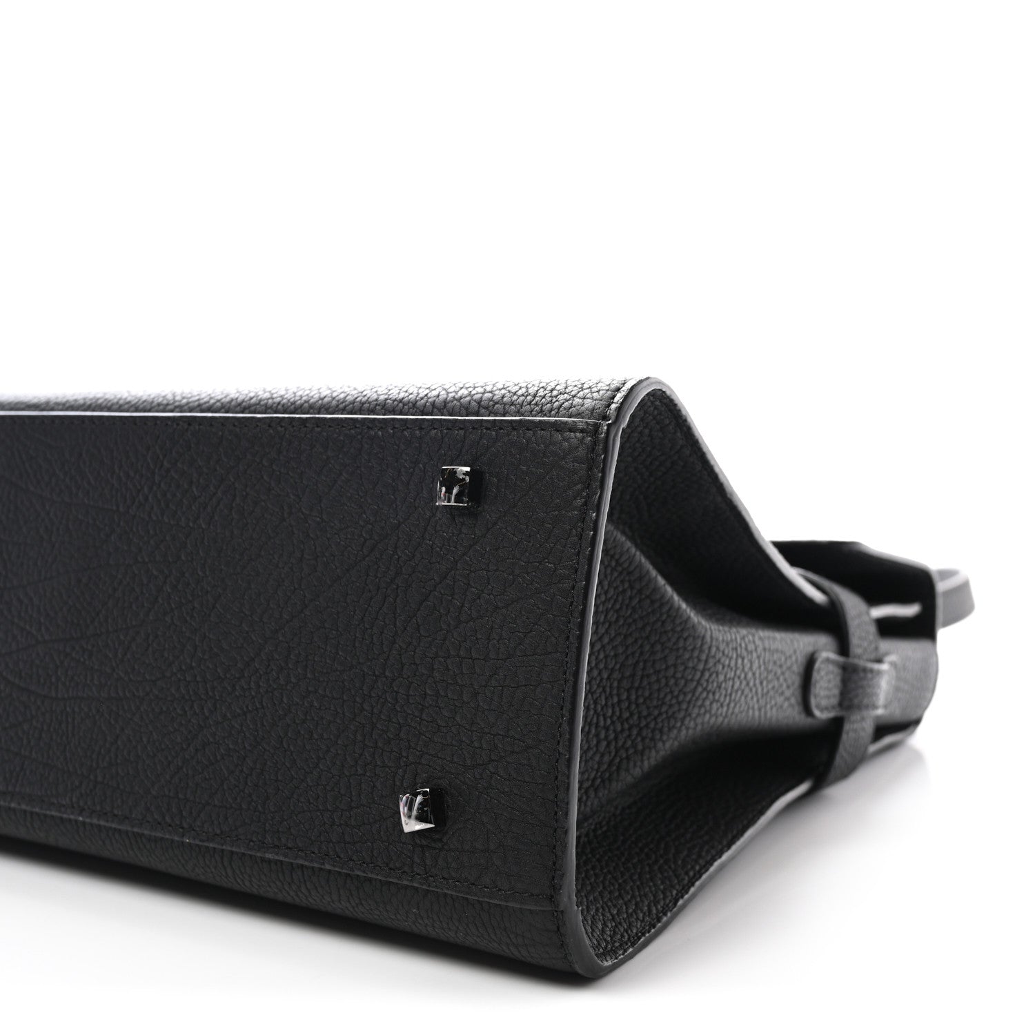 Delvaux Crispy Calfskin GM Tempete Satchel Black 10 of 10