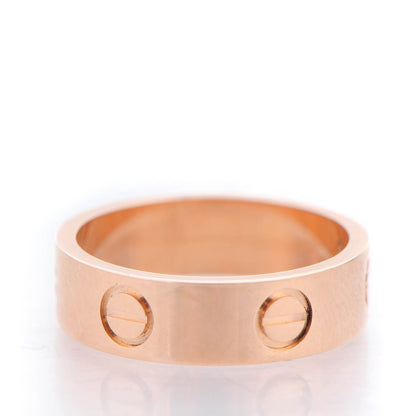 Cartier 18K Pink Gold 5.5mm LOVE Ring 54 7 3 of 4