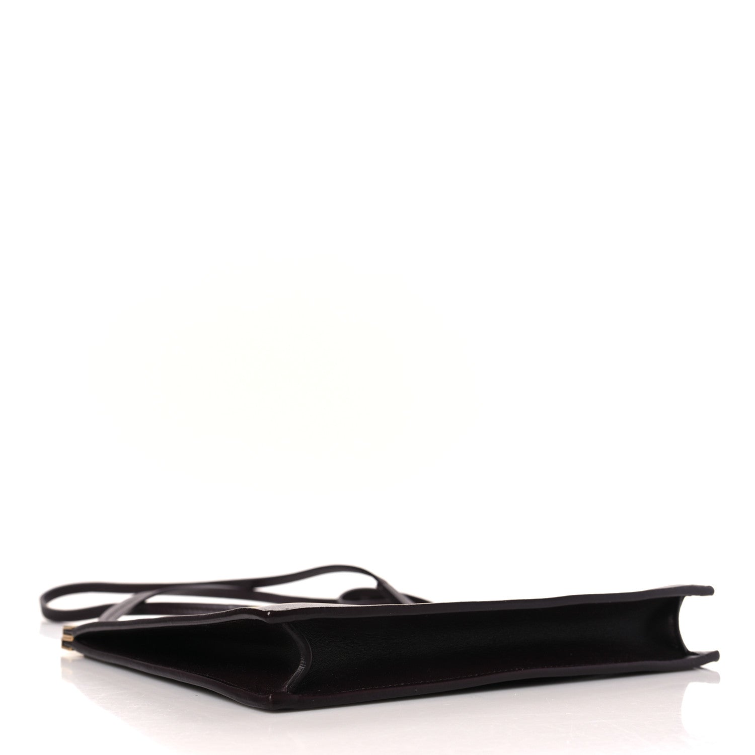 Celine Smooth Calfskin Mini Clasp Bag Bordeaux 4 of 9