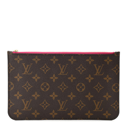 Louis Vuitton Monogram Neverfull MM GM Pochette Pivoine 1 of 7