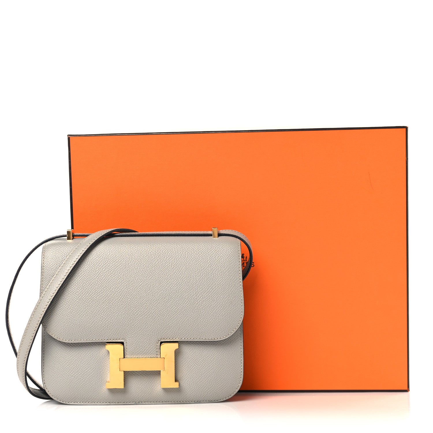 Hermes Epsom Constance 18 Bleu Glacier 11 of 11