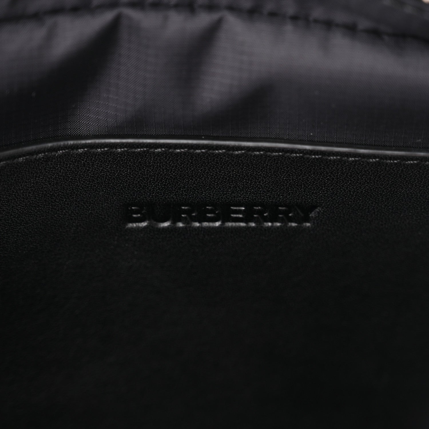 Burberry Econyl Logo Print Bum Bag Black 6 of 9