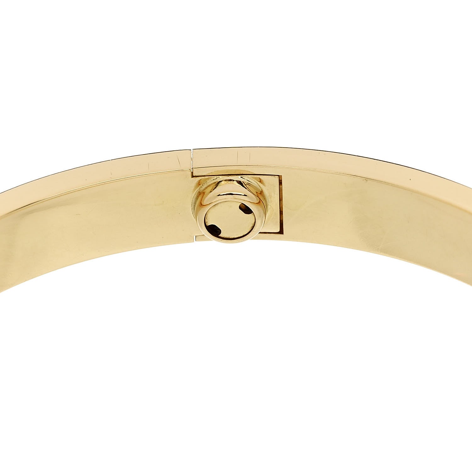 Cartier 18K Yellow Gold LOVE Bracelet 18 8 of 9