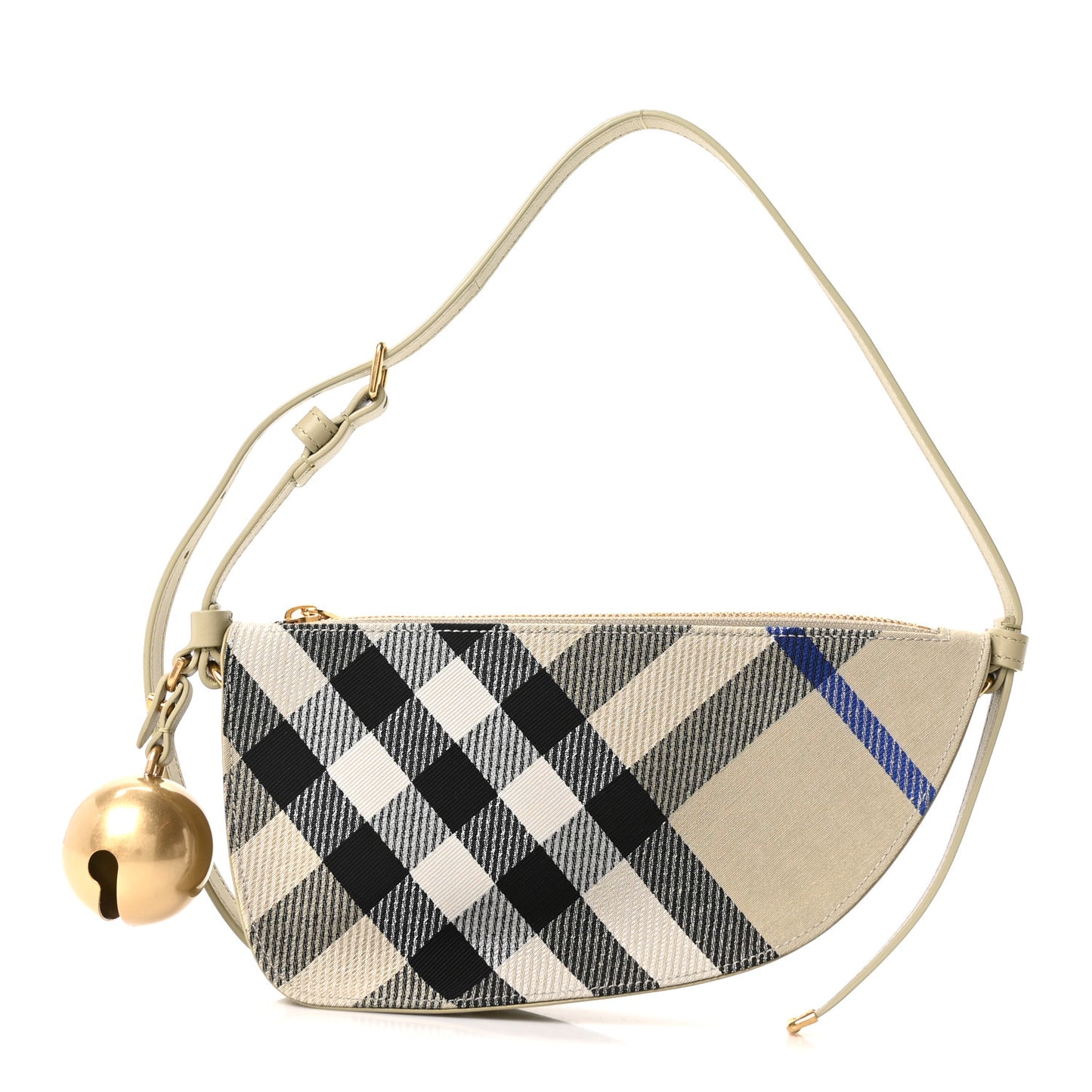 Jacquard Check Mini Shield Bag Lichen
