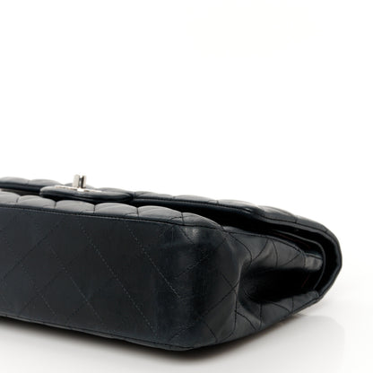 Chanel Lambskin Quilted Medium Double Flap Black 11 of 11