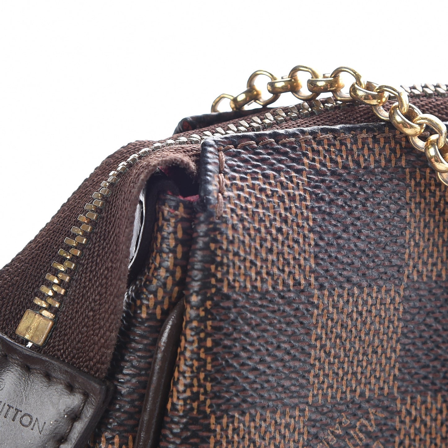 Damier Ebene Eva Clutch
