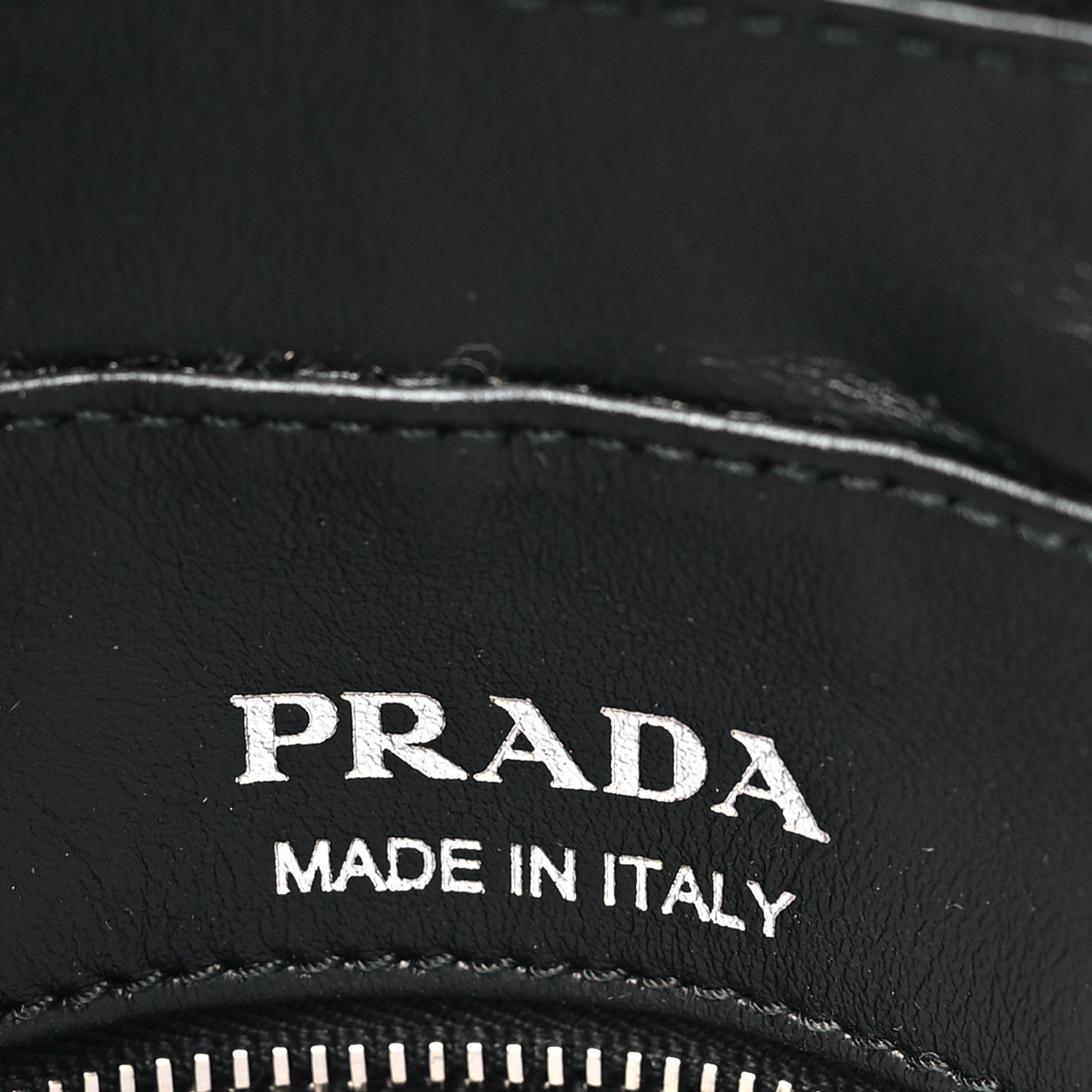 Prada Soft Calfskin Diagramme Camera Bag Black 5 of 8