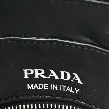 Prada Soft Calfskin Diagramme Camera Bag Black 5 of 8