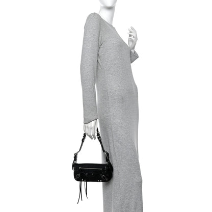 Balenciaga Agneau Arena Le Cagole Sling Bag XS Black 2 of 11