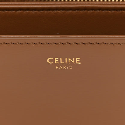 Celine Shiny Calfskin Medium Triomphe Bronze 6 of 14