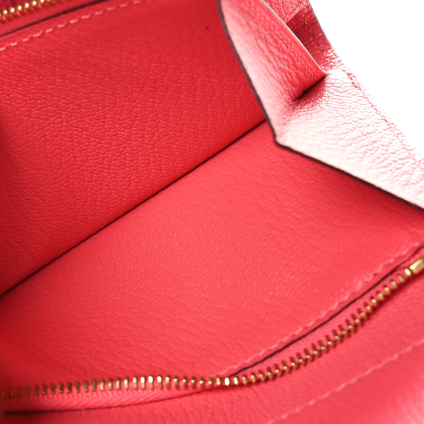 Chevre Mysore Medium Kelly Wallet Rose Lipstick