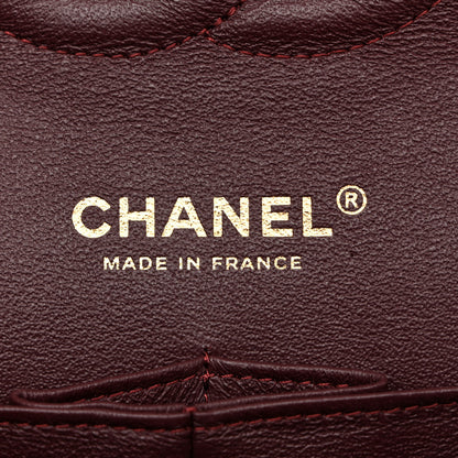 Chanel Lambskin Quilted Medium Double Flap Black 6 of 12