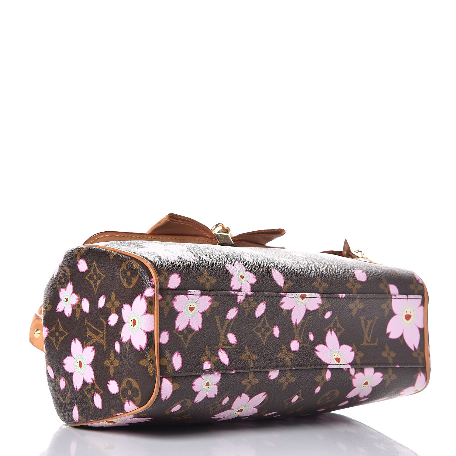 Louis Vuitton Monogram Cherry Blossom Sac Retro Bag Brown 4 of 18