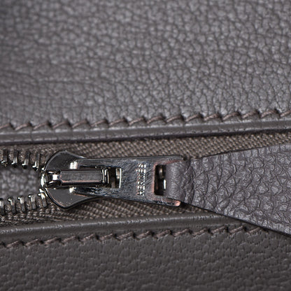 Hermes Togo Birkin 30 Etain 15 of 35