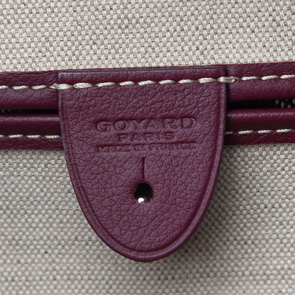 Goyard Goyardine Artois MM Burgundy 6 of 11