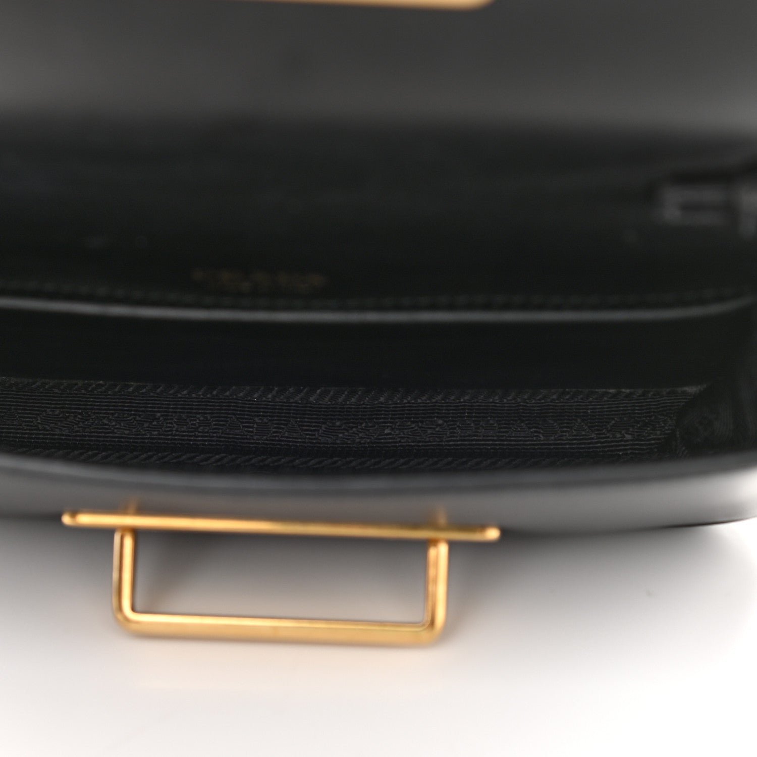 Prada Saffiano City Calf Cahier Belt Bag Black 5 of 12