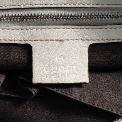 Gucci Guccissima Icon Bit Hobo White 5 of 9
