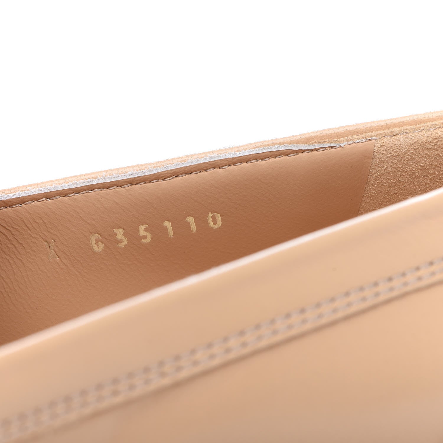 Chanel Lambskin CC Loafers 38 Beige 8 of 8