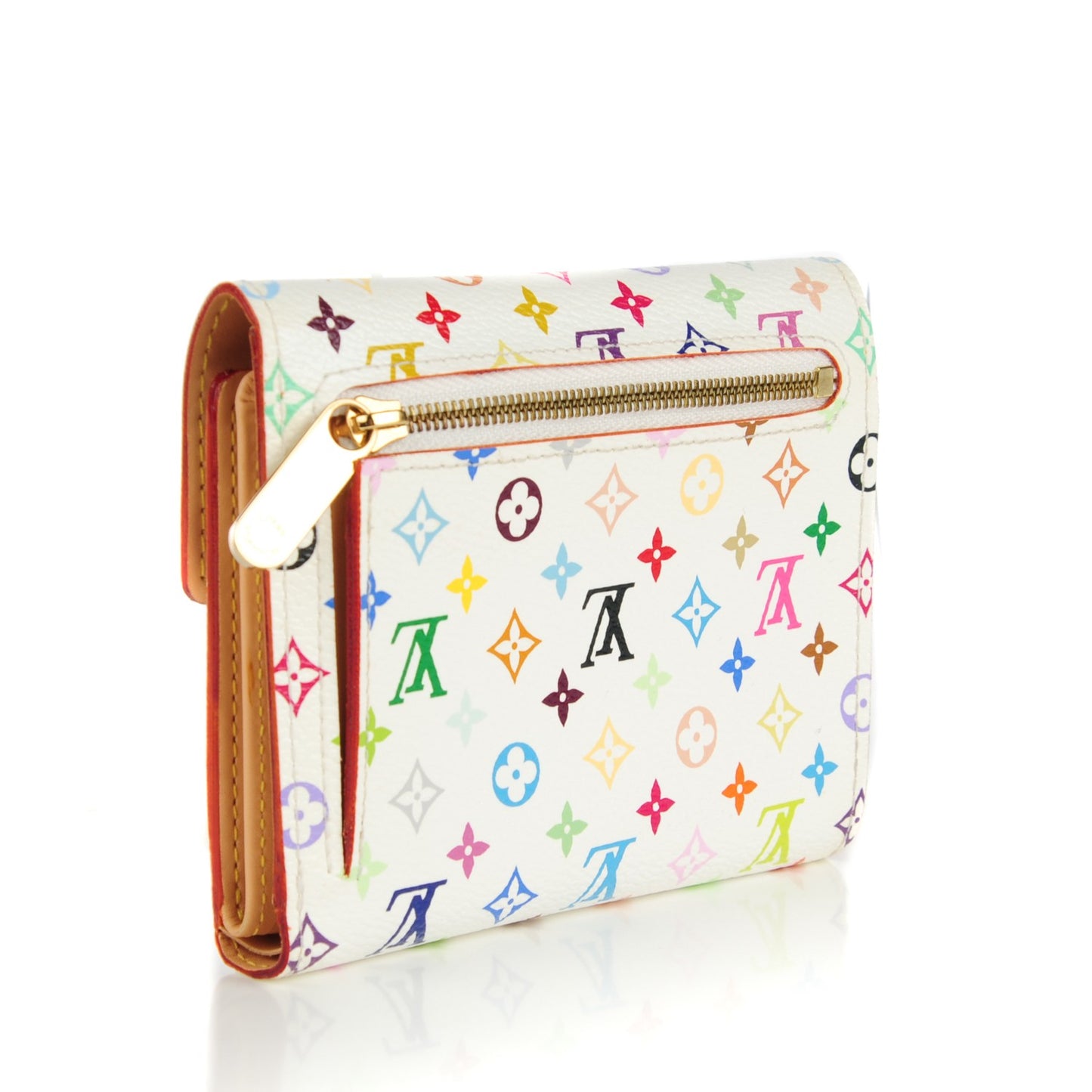 Monogram Multicolor Koala Wallet White