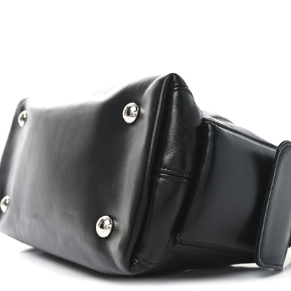 Louis Vuitton Lambskin CarryAll Cargo Vibe PM Black 8 of 9