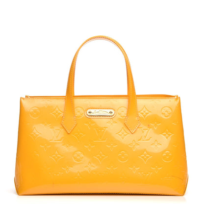 Louis Vuitton Vernis Wilshire PM Jaune Passion 1 of 10