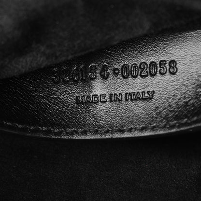 Saint Laurent Smooth Calfskin Courtney Fold-Over Clutch Black 7 of 7