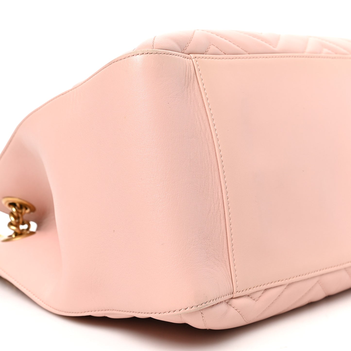 Calfskin Matelasse Medium GG Marmont Shoulder Tote Bag Perfect Pink