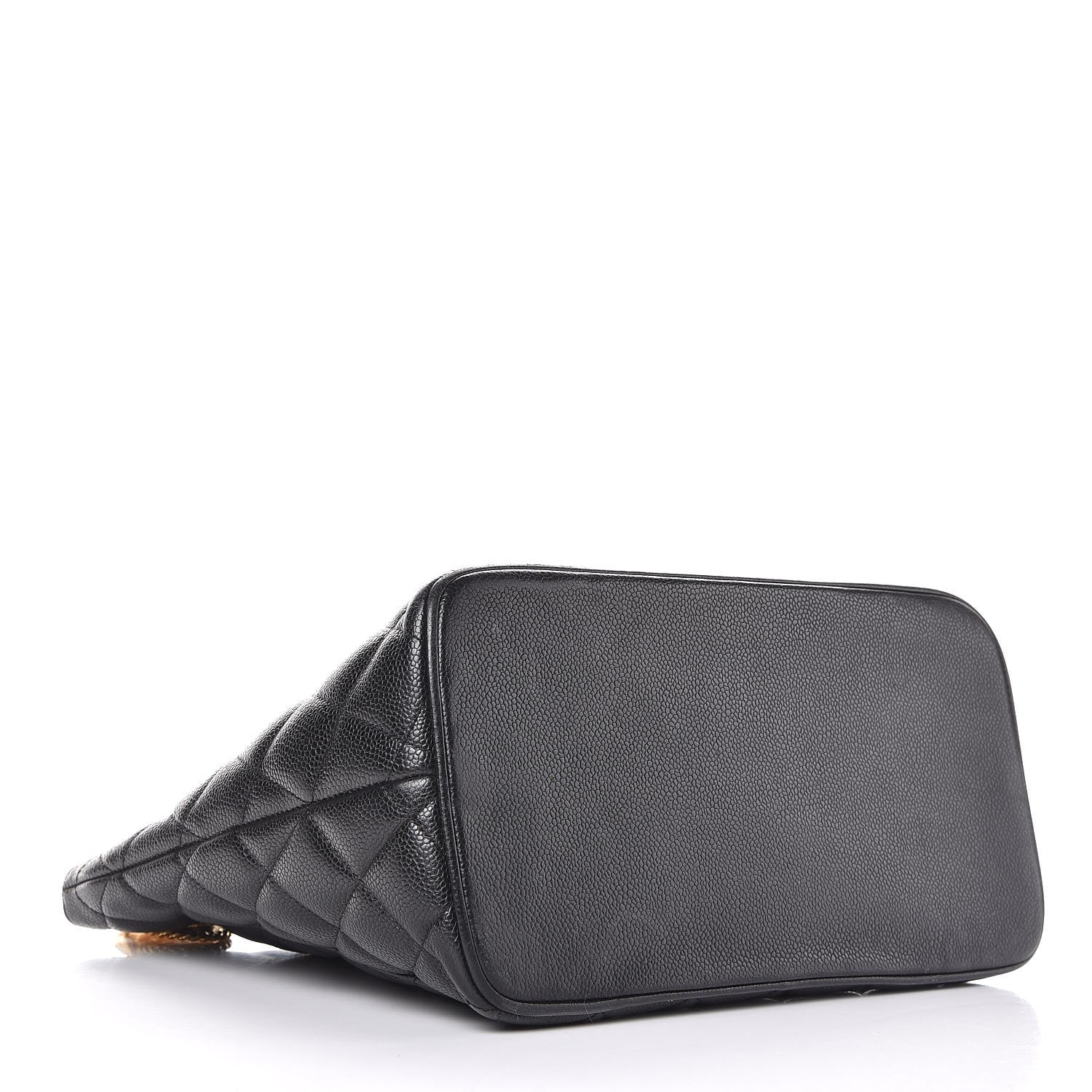 Chanel Caviar Quilted Medallion Tote Black 4 of 10