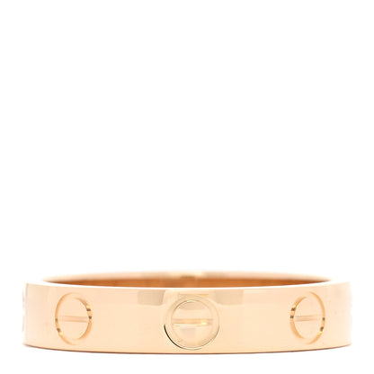 Cartier 18K Yellow Gold 3.5mm LOVE Wedding Band Ring 51 5.75 2 of 3