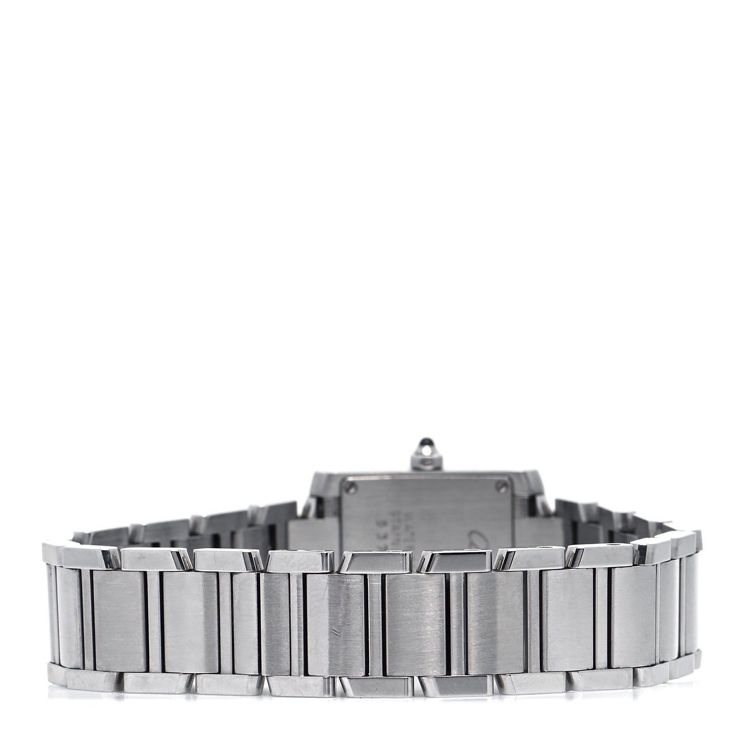 Stainless Steel 20mm Tank Francaise Quartz Watch
