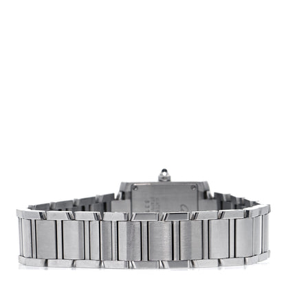 Cartier Stainless Steel 20mm Tank Francaise Quartz Watch 3 of 4