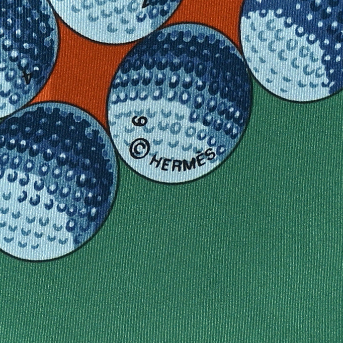Hermes Silk Balles De Golf II Scarf 70 4 of 4