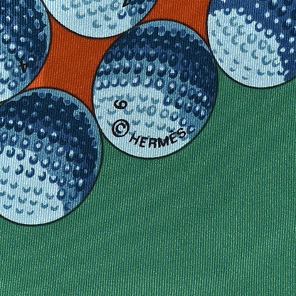 Hermes Silk Balles De Golf II Scarf 70 4 of 4