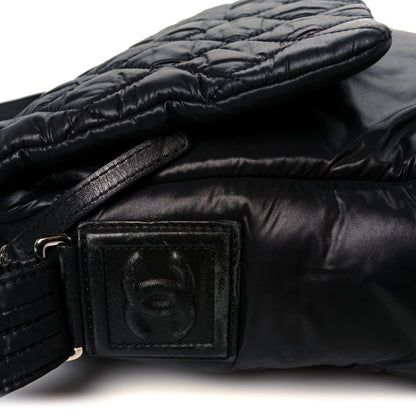 Chanel Nylon Coco Cocoon Messenger Bag Black 11 of 11