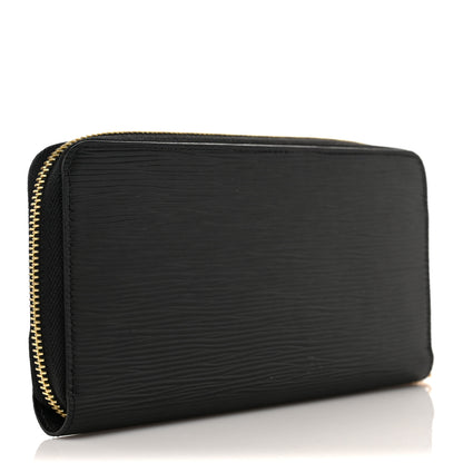 Louis Vuitton Epi Zippy Wallet Black 3 of 9