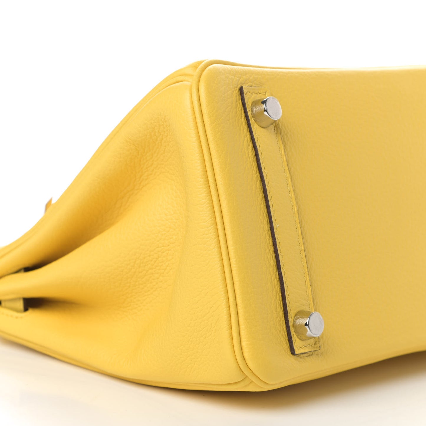 Taurillon Novillo Birkin 25 Jaune De Naples