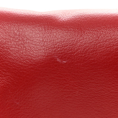Chanel Lambskin Coco Ball Fold Over Bag Red 11 of 11