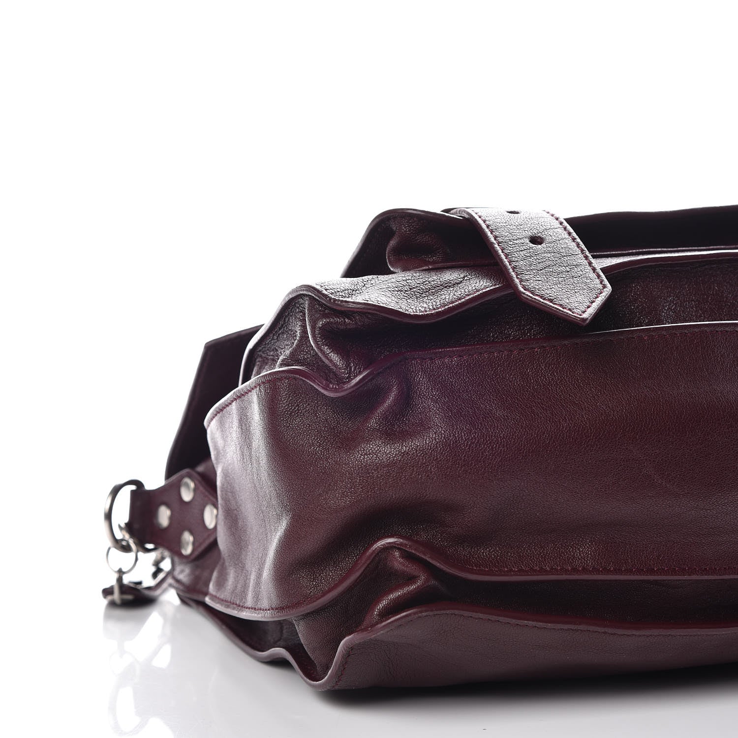Proenza Schouler Lambskin Medium PS1 Satchel Oxblood 5 of 10