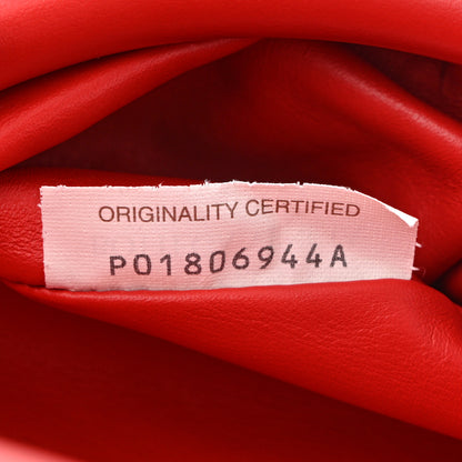 Bottega Veneta Nappa The Belt Chain Pouch Red 6 of 9