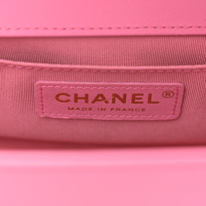 Chanel Calfskin Quilted Small Boy Flap Pink 6 of 11