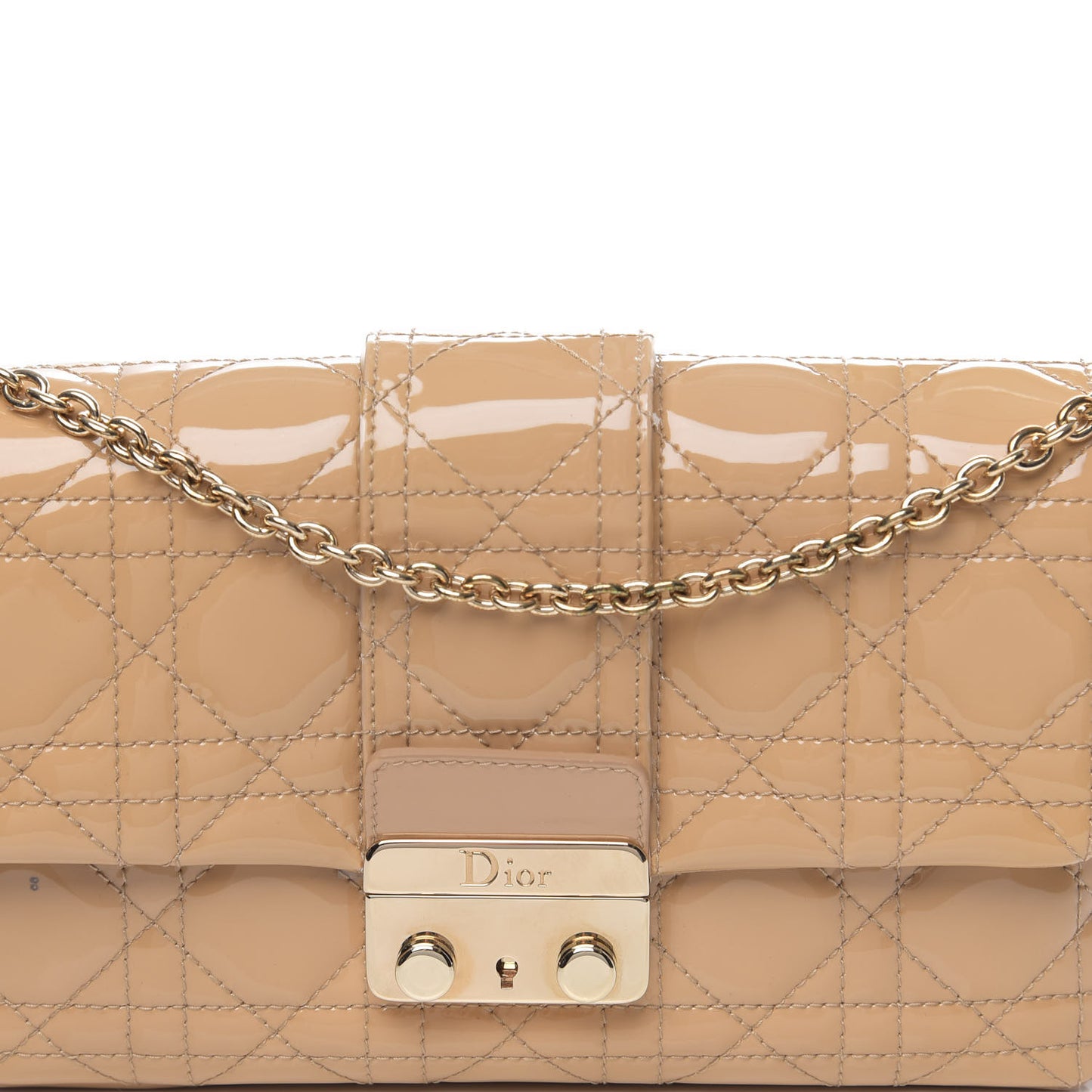 Patent Cannage New Lock Pouch Beige