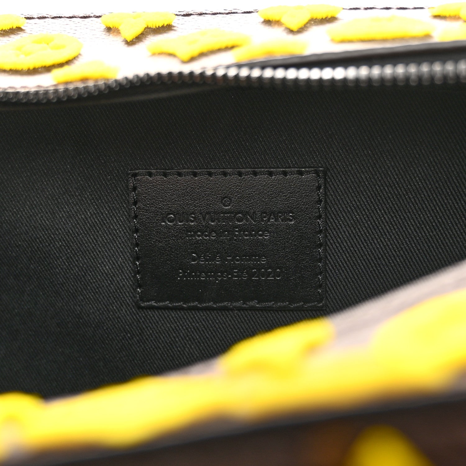 Louis Vuitton Monogram Tuffetage Speedy Trunk Jaune 1640411