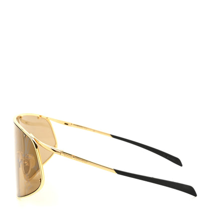 Louis Vuitton Metal LV Golden Mask Sunglasses Z1649U Gold 3 of 7