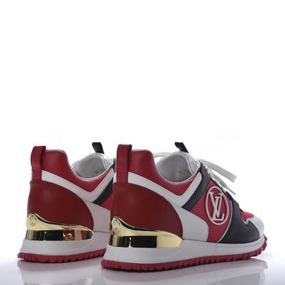 Louis Vuitton Calfskin Run Away Sneakers 36 Framboise Pink 4 of 9