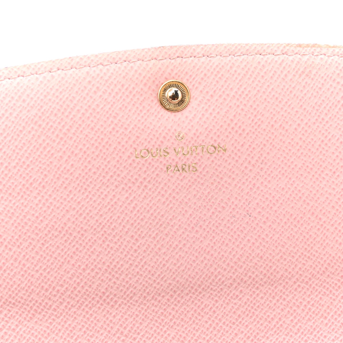 Monogram Emilie Wallet Rose Ballerine