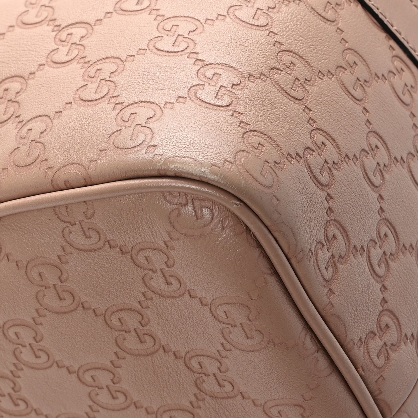Guccissima Medium Joy Boston Winter Rose