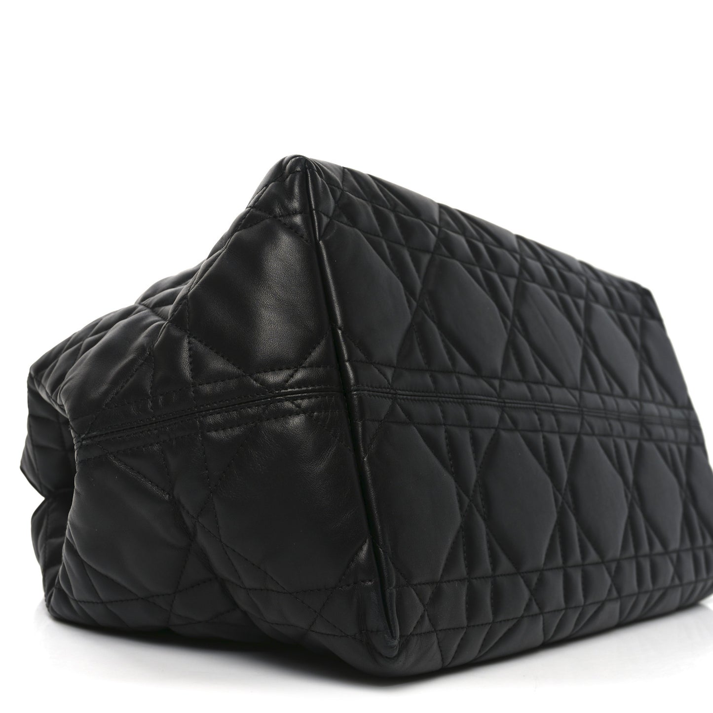Calfskin Macrocannage Large Toujours Black