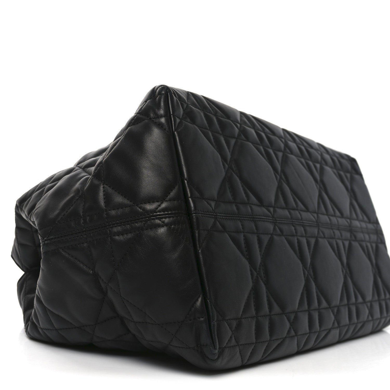Christian Dior Calfskin Macrocannage Large Toujours Black 10 of 12